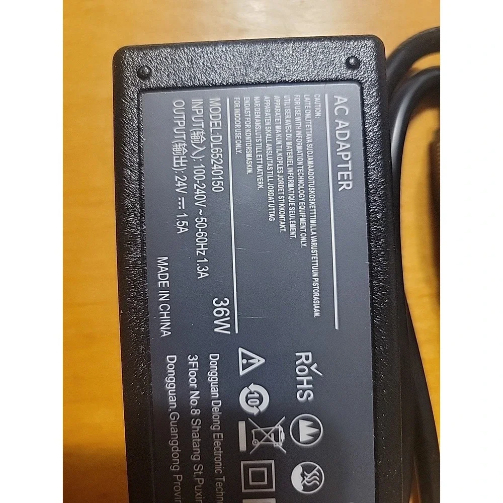 DL65240150 E100 MX350‎ Battery Charger AC-Adapter 24V 1.5A